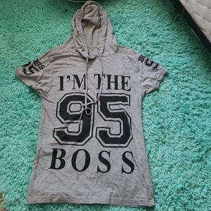 Hooded shirt